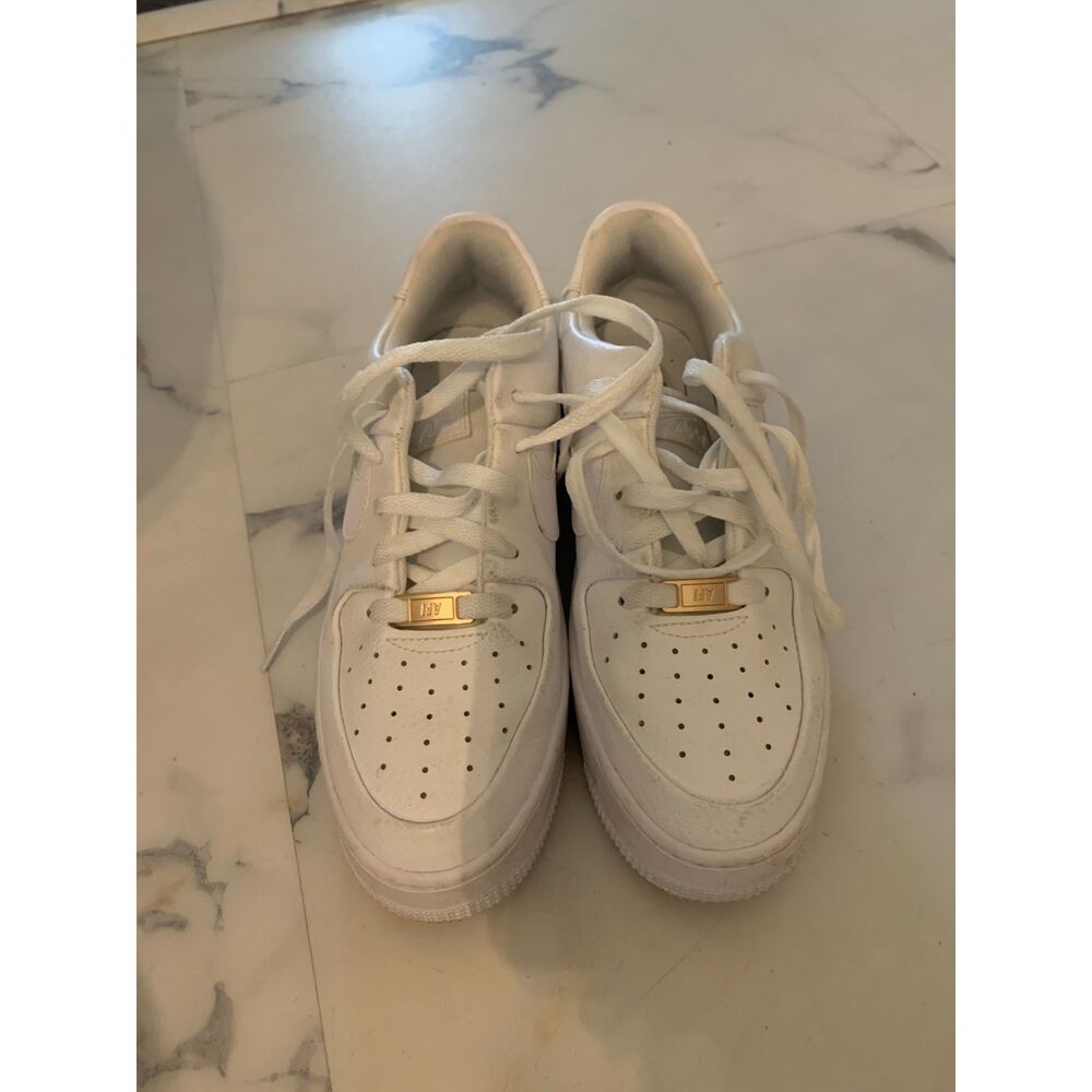 Nike Air Force 1 Sage Low Triple White Women's Size 8.5